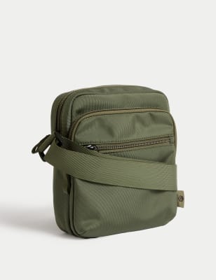 Recycled Polyester Pro-Tect™ Cross Body Bag | M&S Collection | M&S