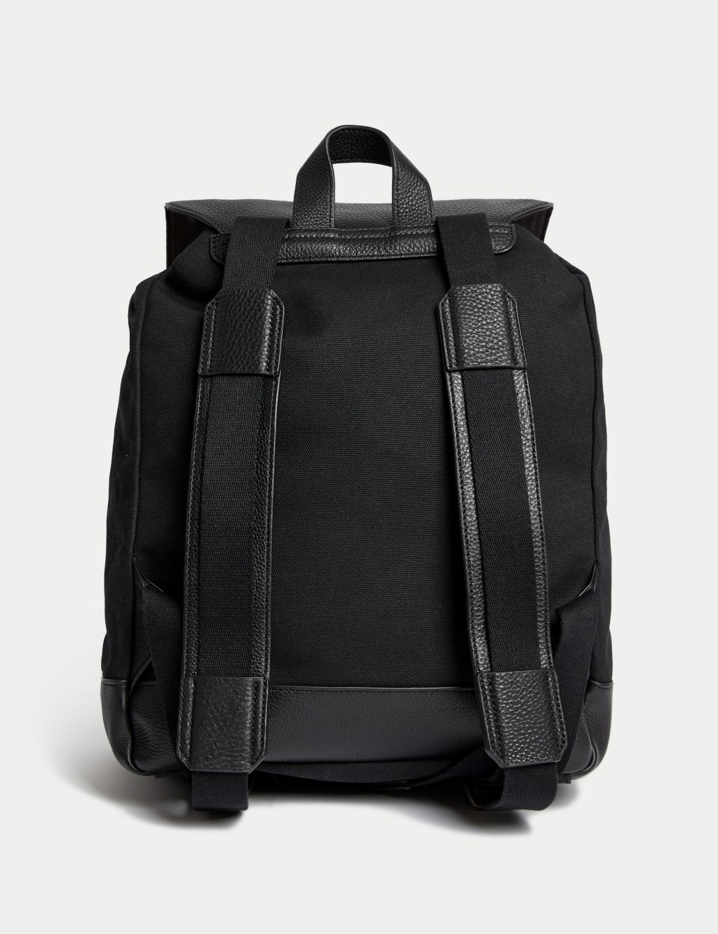 Leather & Cotton Backpack image 3