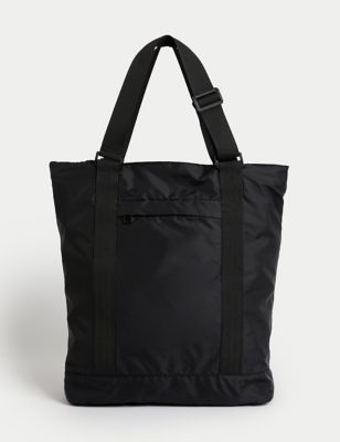 M&S Mens Stormwear Backpack Tote - Black, Black