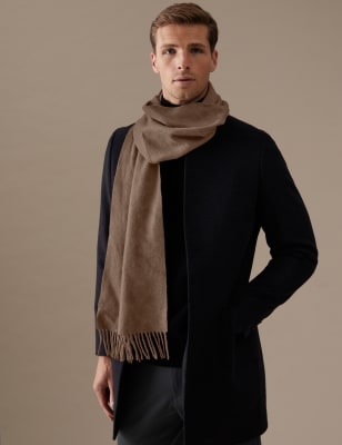 

Mens Autograph Pure Cashmere Scarf - Camel, Camel