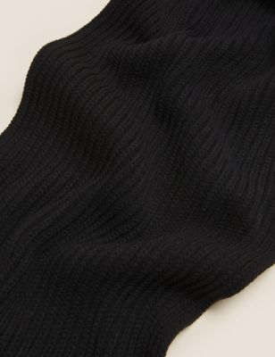 M&S Mens Knitted Textured Scarf