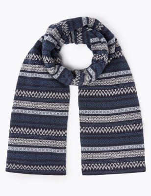 &Eacute;charpe &agrave; motif jacquard