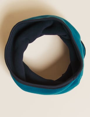 

Mens M&S Collection Fleece Reversible Snood - Navy Mix, Navy Mix