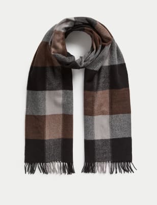 M&s 2024 black scarf