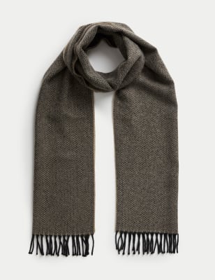 Marks and spencer 2025 mens cashmere scarf