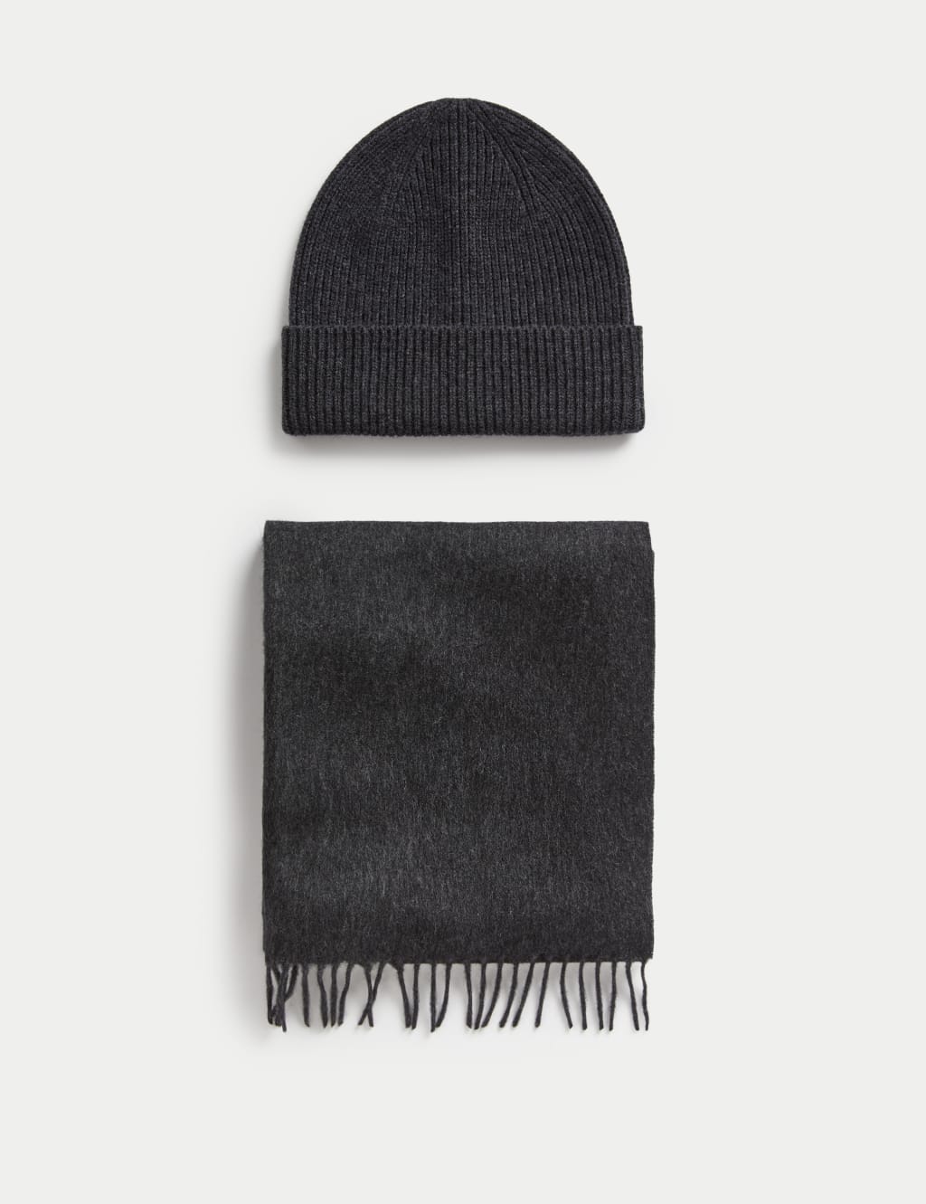 Merino Wool Hat and Scarf Set image 1
