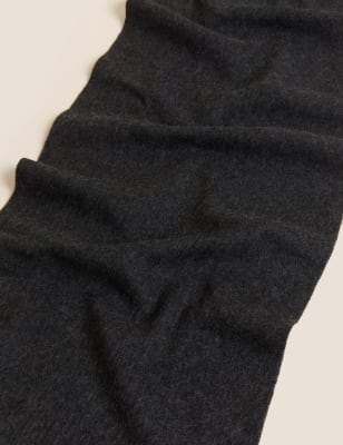 

Mens Autograph Pure Wool Hat and Scarf Set - Charcoal, Charcoal