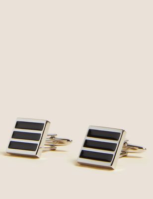 Details about   Square French men and women bag cufflinks