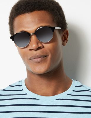 Polarised Round Sunglasses | M&S Collection | M&S