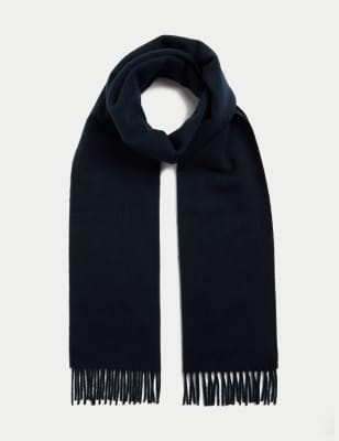 Merino Wool Scarf | M&S JP