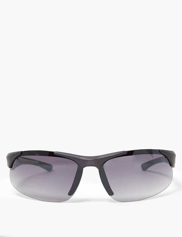 Semi Rimless Sport Sunglasses