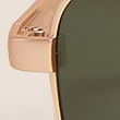 Navigator Polarised Sunglasses - gold