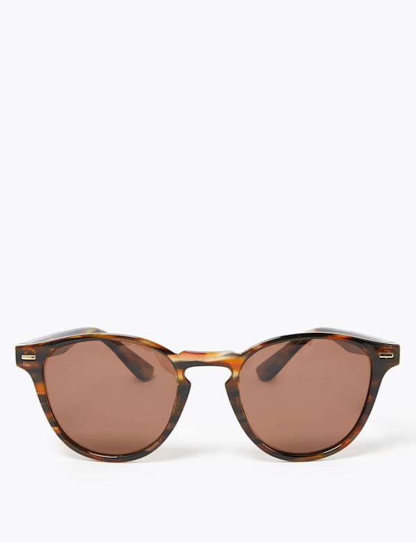 Round Polarised Sunglasses