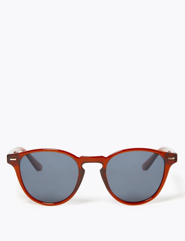 Round Polarised Sunglasses