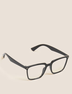 

Mens M&S Collection Brille mit blautönung - Black, Black