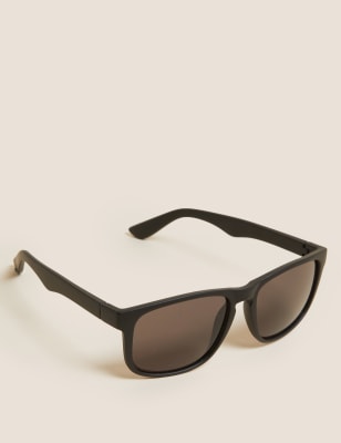 

Mens M&S Collection D Frame Sunglasses - Black, Black