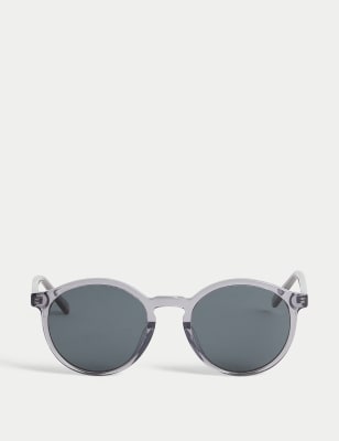 

M&S Originals Gafas de sol redondas hechas a mano CrossgateMens - Grey Mix, Grey Mix