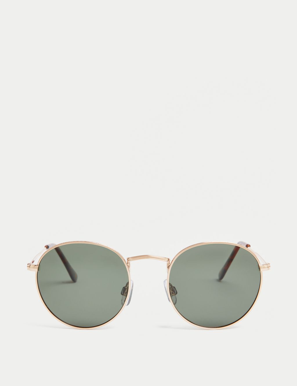 Metal Round Polarised Sunglasses