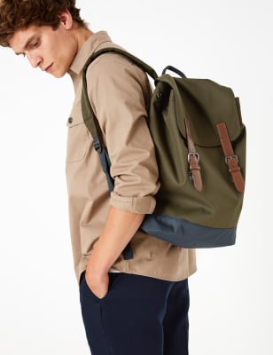  Sac à dos à boucle - Khaki Mix