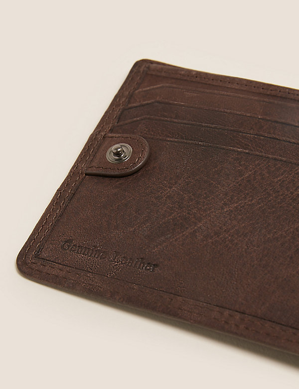 Leather Bi-Fold Cardsafe™ Wallet - MN