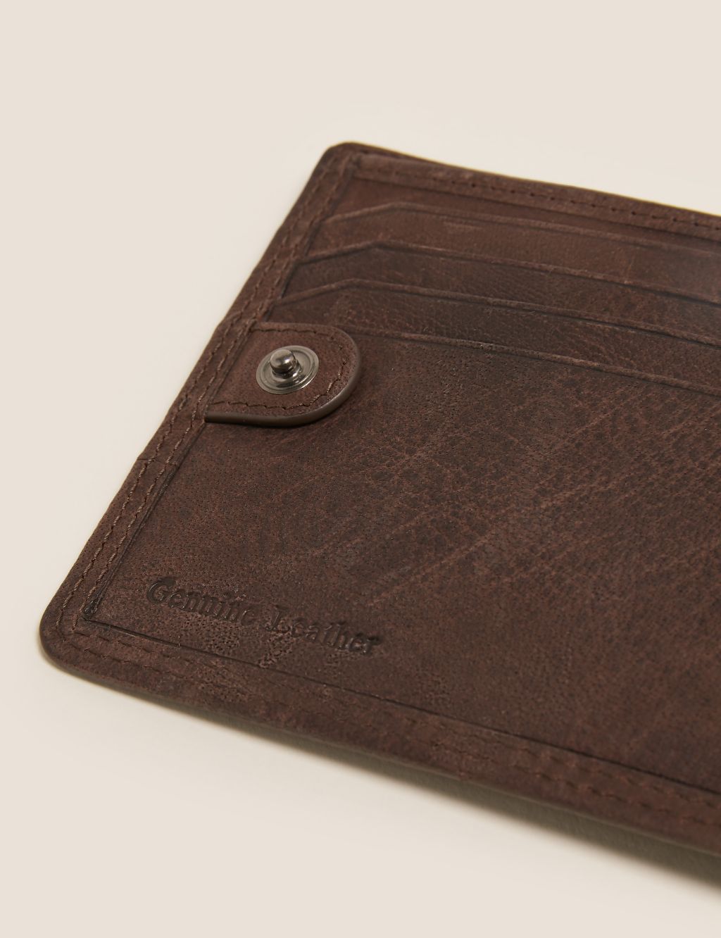 Leather Bi-Fold Cardsafe™ Wallet image 3