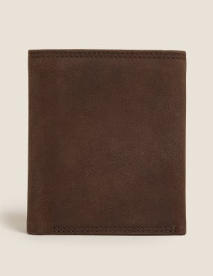 

Mens M&S Collection Dreifach faltbare Cardsafe™-Geldbörse aus Leder - Brown, Brown