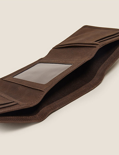 Leather Tri-fold Cardsafe™ Wallet
