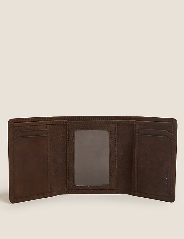Leather Tri-fold Cardsafe™ Wallet - BN