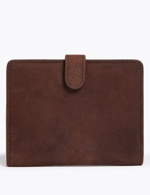  Porte-cartes en cuir, doté de la technologie Cardsafe™ - Brown