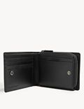 Leather Zip Bi-Fold Cardsafe™ Wallet
