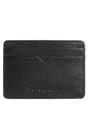 

Autograph Tarjetero de pielMens - Black, Black