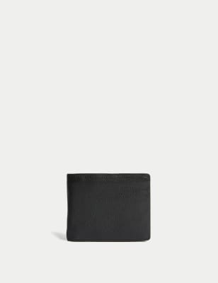 Autograph Mens Leather Cardsafe Wallet - Black, Black,Dark Brown