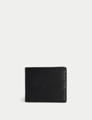 Jaeger Mens Leather Cardsafe Wallet - Black, Black