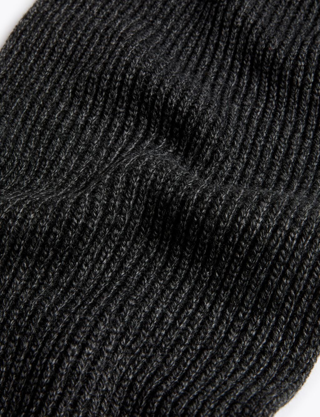 Knitted Textured Scarf image 1