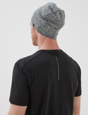 

Mens GOODMOVE Beanie Hat - Grey Mix, Grey Mix