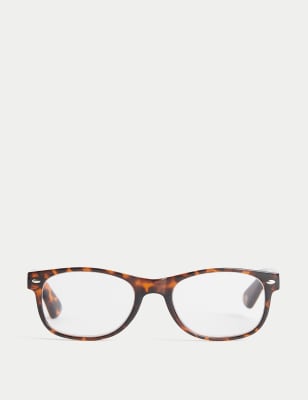 M&S Mens Reading Glasses - 1.5 - Brown Mix, Brown Mix,Black