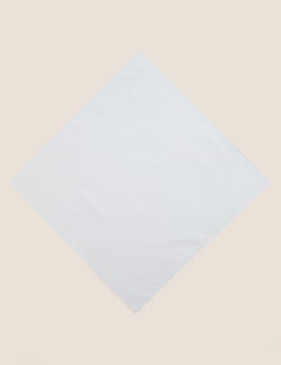 

Mens M&S Collection 5pk Pure Cotton Handkerchiefs - Blue Mix, Blue Mix
