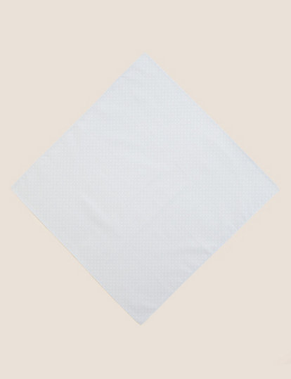 5pk Pure Cotton Handkerchiefs
