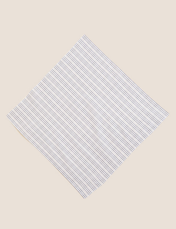 5pk Pure Cotton Handkerchiefs - BR