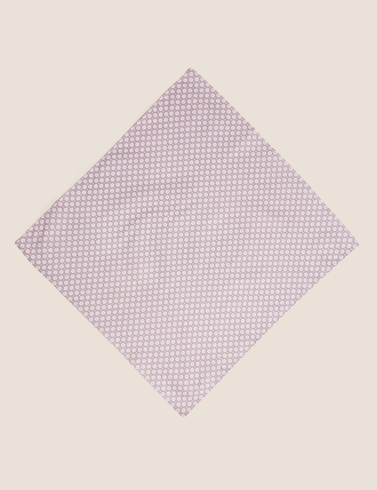 3pk Purple Ditsy Handkerchiefs