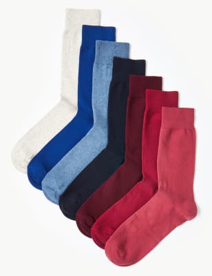 Cool & Fresh&trade;&nbsp;&ndash; Lot de 7&nbsp;paires de chaussettes en coton