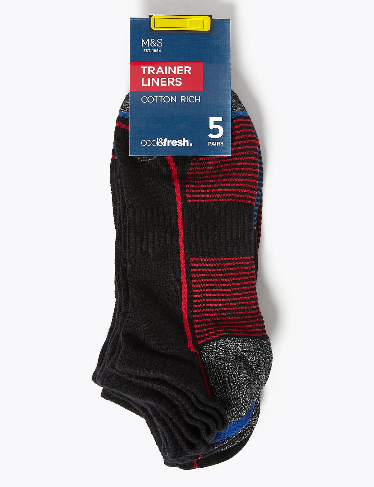 5 Pack Cool & Fresh™ Trainer Socks