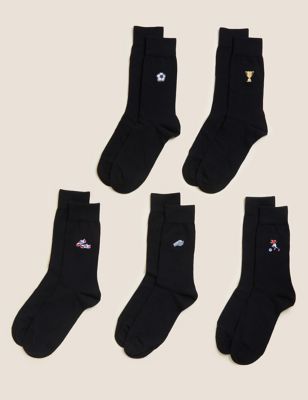 Men's 5pk Cool & Fresh™ Football Socks