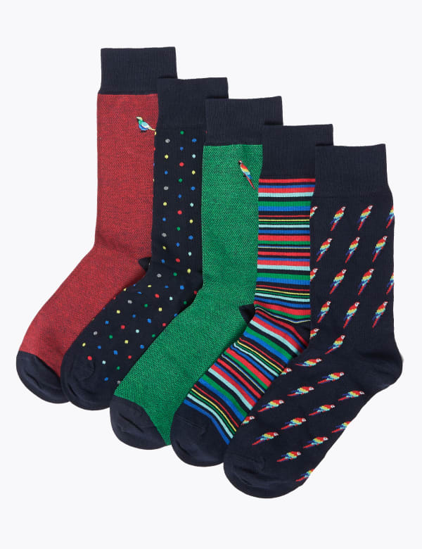 5 Pack Cool & Fresh™ Assorted Socks
