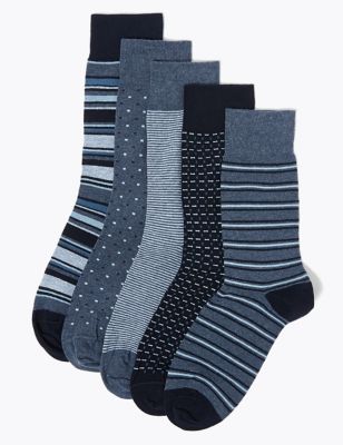 5 Pack Cool & Fresh™ Assorted Socks - FI