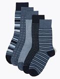 5&nbsp;různých párů ponožek s&nbsp;technologií Cool & Freshfeet™