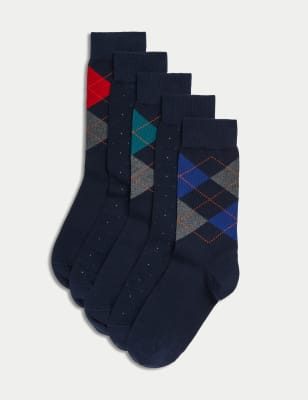 5pk Cool & Fresh™ Cotton Rich Socks