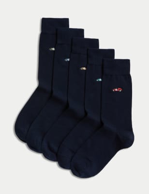 Lacoste Lot de 4 chaussettes de vacances pour homme