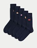5er-Pack Socken aus britischer Baumwolle mit Cool & Fresh™
