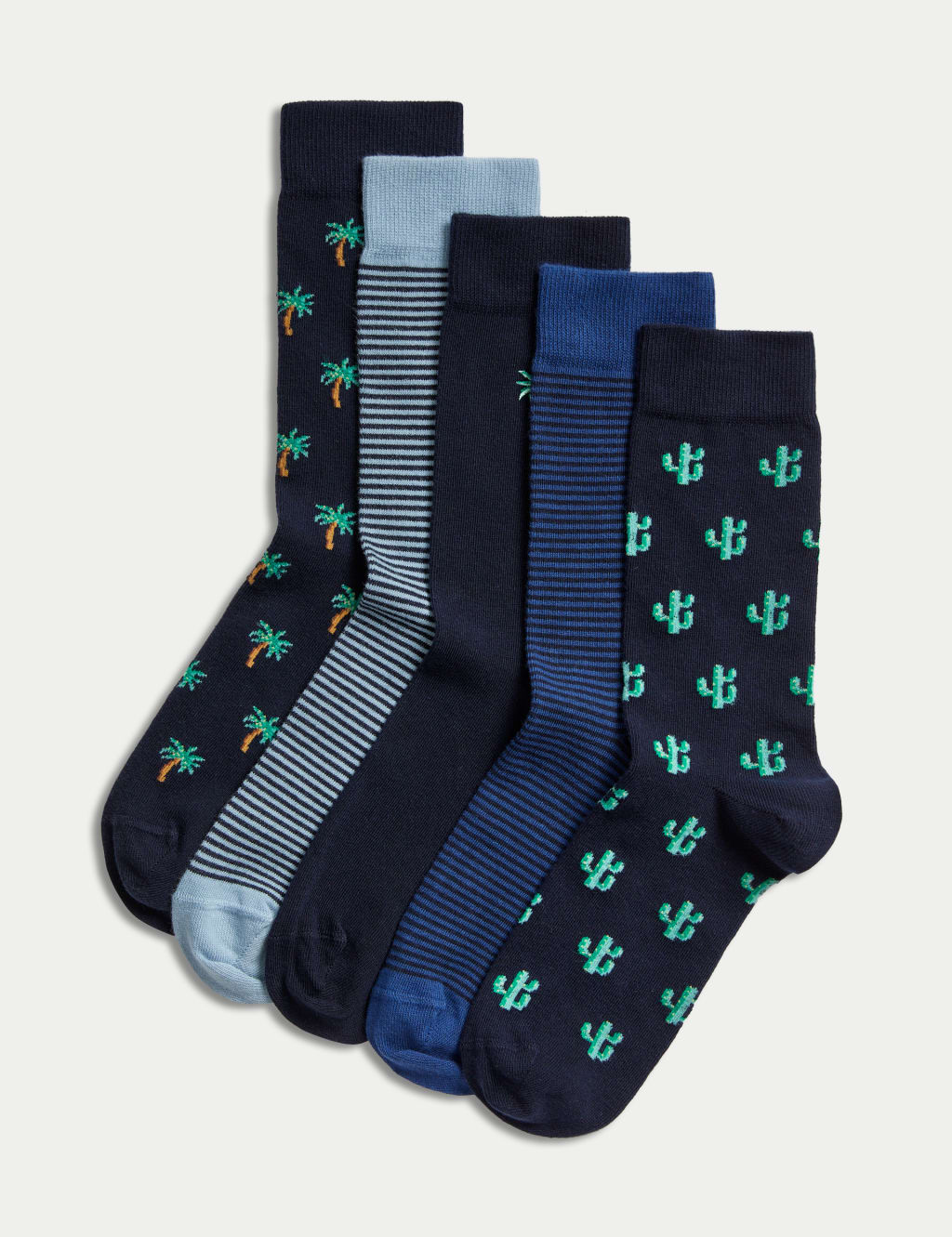 Blush and navy men's on sale socks